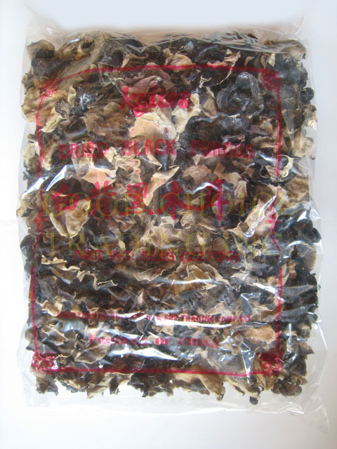 DRIED BLACK FUNGUS (WHOLE)