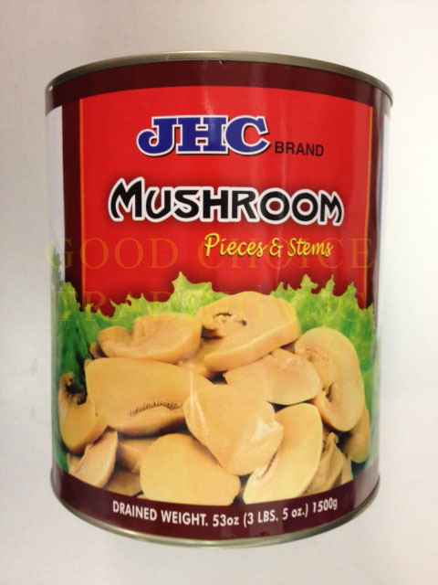 CANNED MUSHROOMS PIECE & STEMS